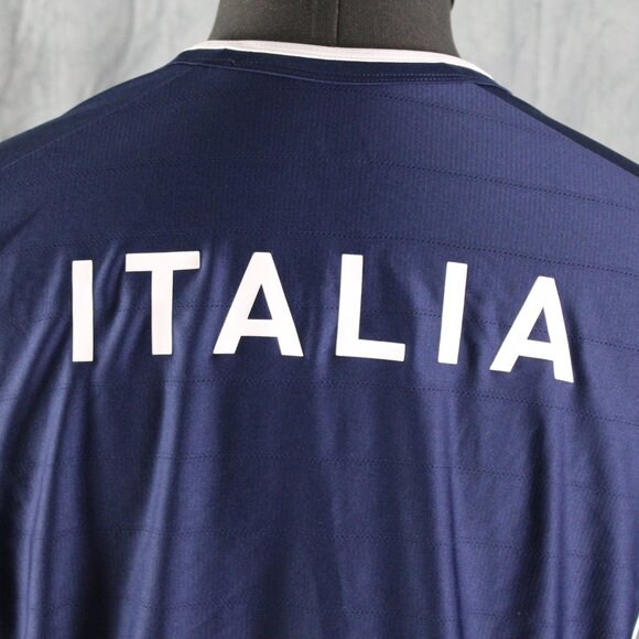 Team Italy Jersey (Retro) - 2012 Warm Up Jersey by Puma - Men's Large - Picture 6 of 9